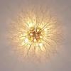 Nordic Modern Dandelion Ceiling Light Crystal Light Romantic Bedroom Dining Room Living Room Firefly Fireworks Lighting(bulb NOT Included)