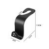 2Pcs Car Hidden Seat Back Hook Multi-function Storage Hook For Mercedes Benz AMG W203 W204 W164 GLC GLE Interior Mouldings ZYSGG FF1