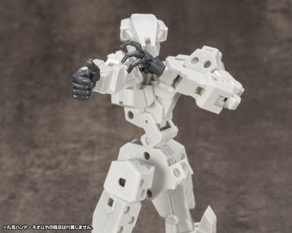 Kotobukiya Modeling Support Goods Hand Unit Round Finger Hand Neo Plastic Model M.S.G Non-Scale
