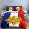 French Flag Bedding Set Bedding Duvet Cover Set Duvet Cover Pillowcases  (1 * Duvet Cover 2 * Pillowcases, without duvet insert)