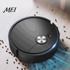 Car Floor Cleaner Mini Robot Vacuum Cleaner, 3 in 1 Sweeping Mopping Robotic Vacuum, Mop And Slim Cordless Self Charging for Home Hard Compact