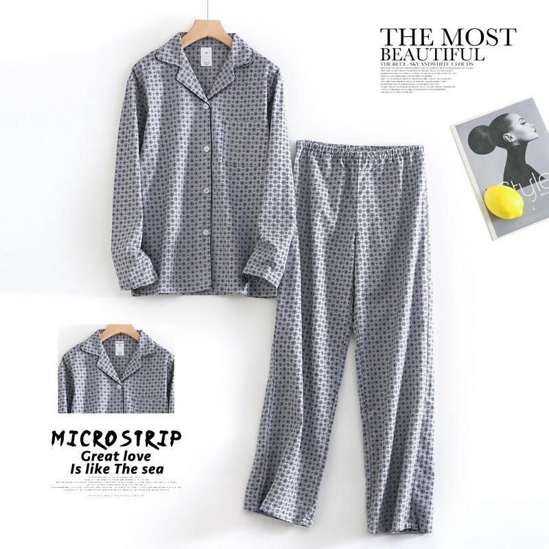 Женская осенне-зимняя пижама с рисунком из мультфильмов из хлопка, теплая, с начесом, домашняя одежда, комплект женской пижамы