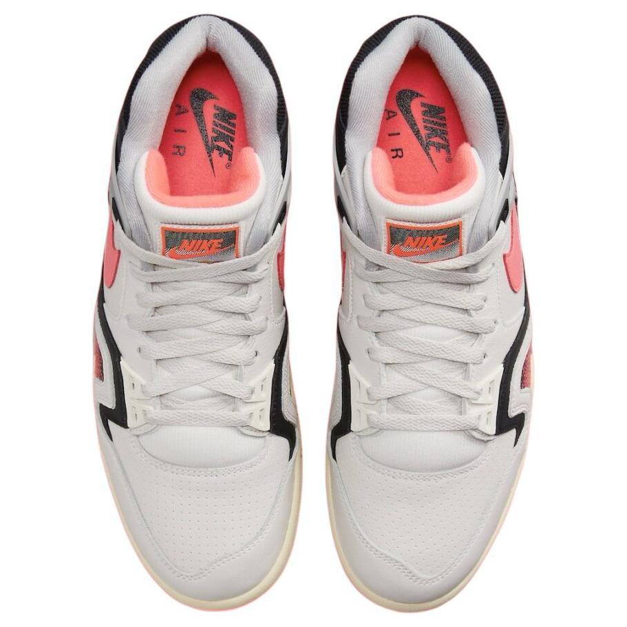 Nike Air Tech Challenge 2 Hot Lava 2024 кроссовки унисекс белые фантомные черные FZ9033-001