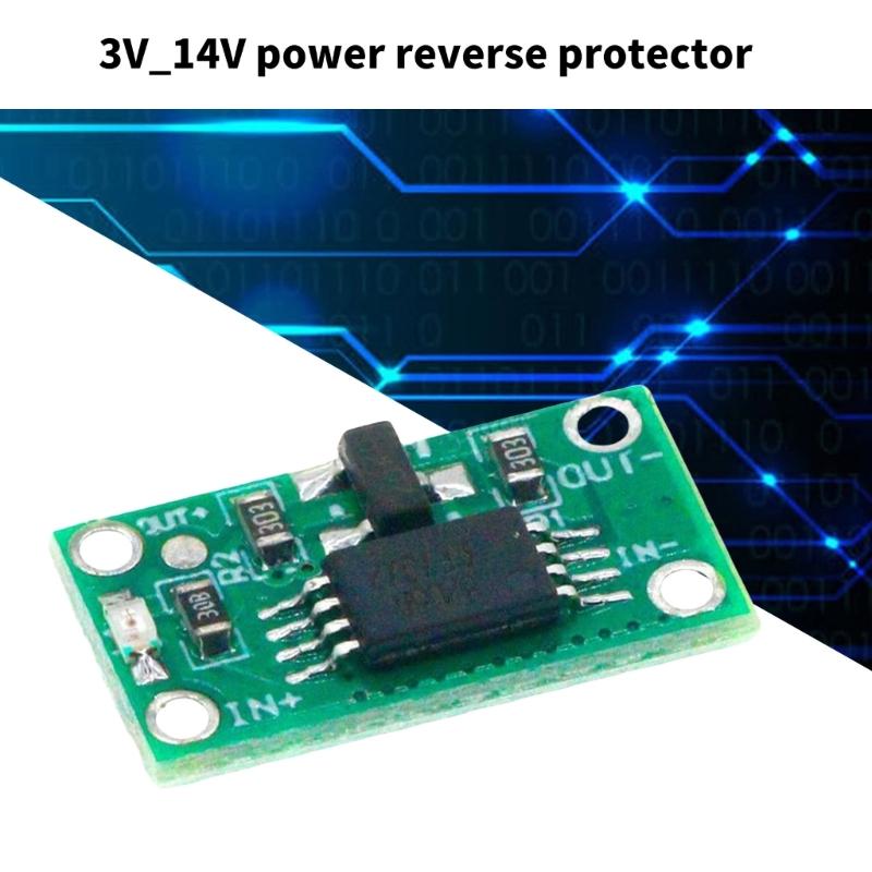10Pcs Power Protective Board Antireverse Connection Module For Battery Charging Ideals Diode Prevent Reverse Polarity