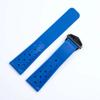 22mm Breathable Silicone Watchband for TAG Heuer F1 CAZ201 WAZ2113 CAZ1010 Watch Strap Soft Rubber Bracelet and Folding Buckle