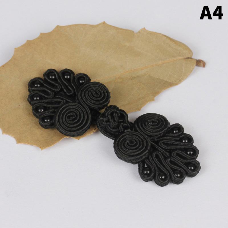 10 шт. нейлоновых пуговиц, китайские пуговицы с узлом, китайские пуговицы ручной работы для костюма «чонсам» в стиле Тан, застежки-узлы