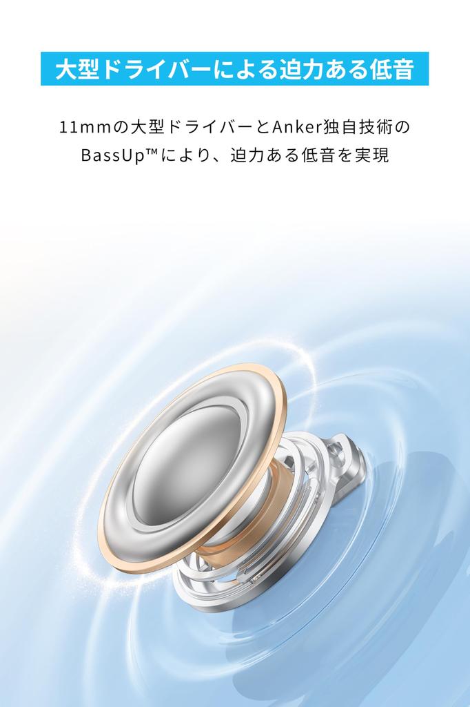 Anker Soundcore P31i Полностью беспроводные наушники с активным шумоподавлением До 50 часов и технические стандарты PSE Белый (Bluetooth 6.1) Отмена,