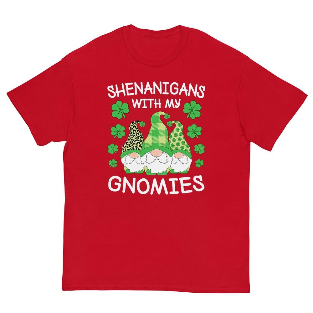 Shenanigans With My Gnomies St Patricks Day Gnome Unisex Unisex Tshirt