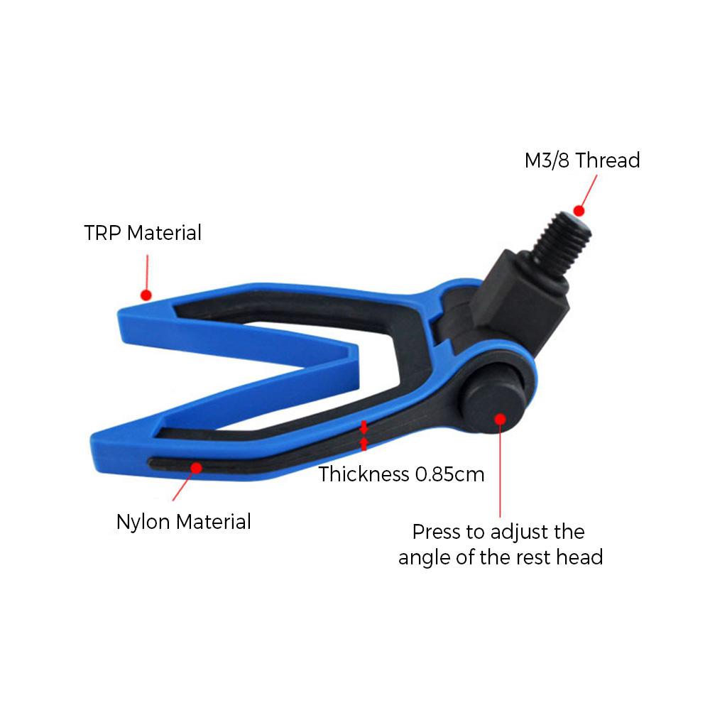 Нейлоновая подставка для удочки V-образная подставка для снастей головка подставки для удочки захват