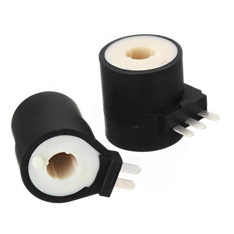 2шт черный соленоид зажигания газового клапана сушилки