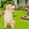 Landscape Lawn Garden Courtyard Resin High Simulation Dog Decoration Animal Puppy Ornament