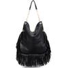 Women's Designer Brand Crossbody Shoulder Bag with Large Capacity  Long Tassel  Feminine Messenger Bag  Fashion