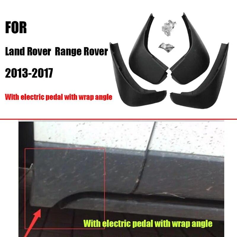 Mud Flaps for Land Rover Range Rover 2013-2017 Mudguards Fender Range Rover Mud Flap Splash Guard Fenders Car Accessories 4 PCS