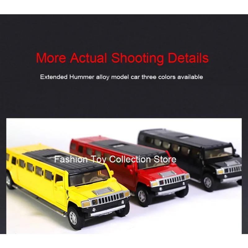 1/32 Модель автомобиля Hummar из сплава, высококачественная имитация, литая игрушка со звуком и светом, инерционные транспортные средства, декоративные игрушки для детей, подарок