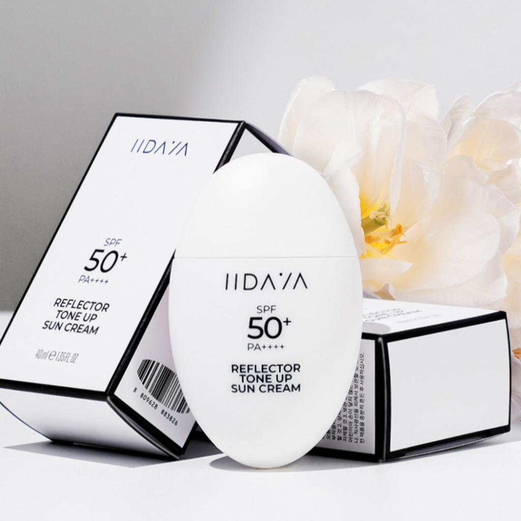 [IIDAYA] Солнцезащитный крем с эффектом тонального крема SPF50+/PA++++ (40мл)