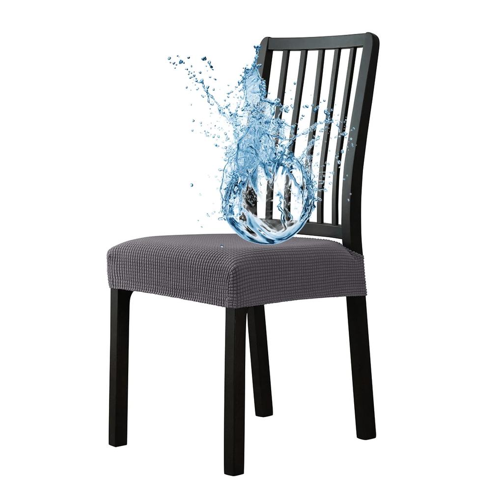 Soft Cheap Waterproof Chair Covers Solid Colours Chair Cover Stretch Elastic Office Chair Banquet Furniture Protector Home Decor