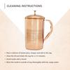 Embossed Copper Jug, 1350 Ml