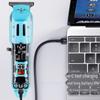 Rechargeable Electric Hair Clippers with LCD Display for Men's Shaving