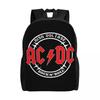 Рюкзаки Hells Bells AC DC для женщин и мужчин, водонепроницаемые, для колледжа, школы, винтажная рок-сумка с принтом, ранцы