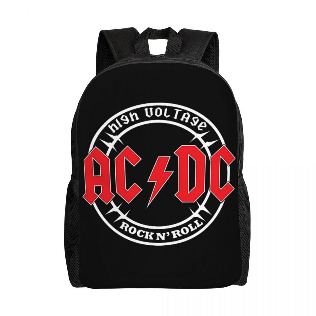 Рюкзаки Hells Bells AC DC для женщин и мужчин, водонепроницаемые, для колледжа, школы, винтажная рок-сумка с принтом, ранцы