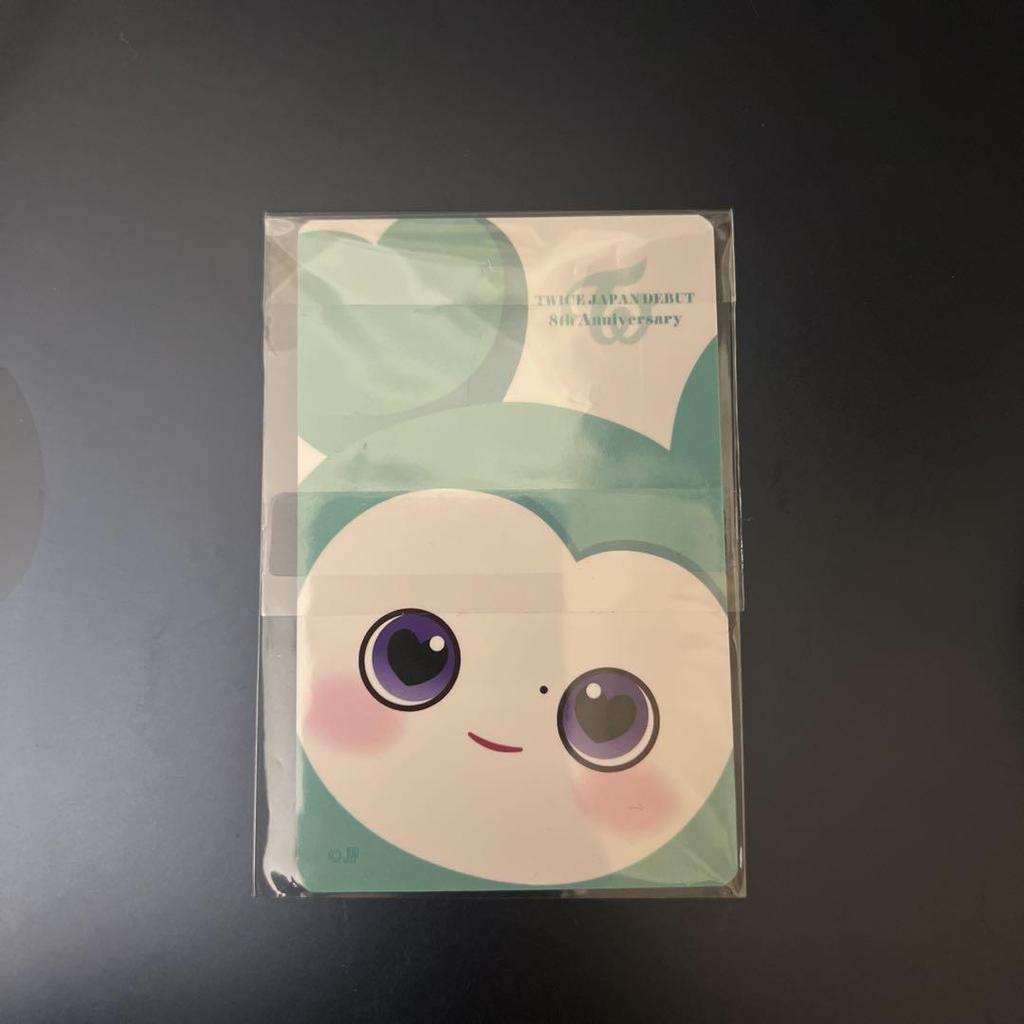 [USED] TWICE Baby LOVELYS Silicone Light Trading Card Mina