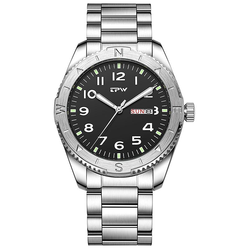 TPW Мужские Часы Топ Бренд Дата Мужские Часы Бизнес Мужские Часы Водонепроницаемые Люксовые Мужские Наручные Часы для Мужчин
