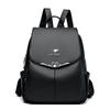 2025 New Women's Bag High-end Fashion Soft Leather Women's Backpack Large Capacity Simple Middle-aged Mother Bag