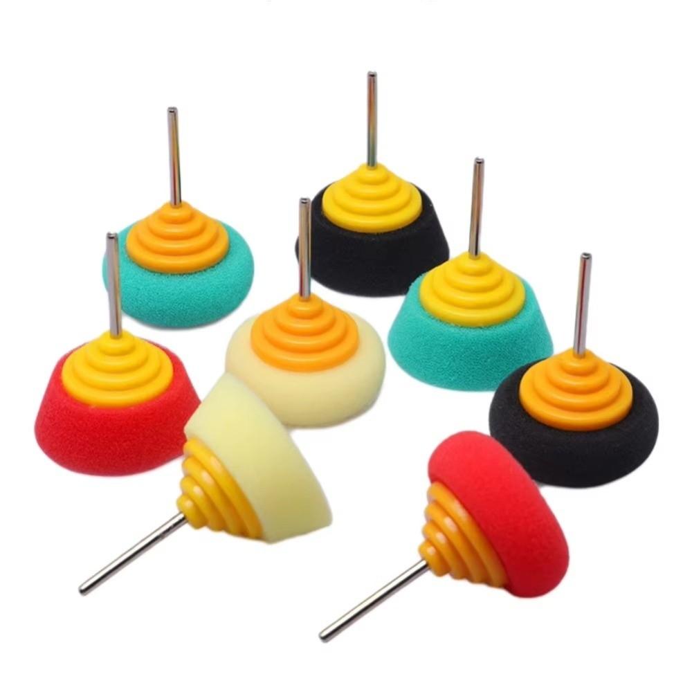 Round Shape Drill Polishing Pad Foam Sponge Polishing Wheel Foam Buffing Pad Cleaning Accessories