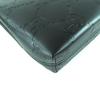 Pristine GUCCI Shoulder Bag GG Super Mini Bag 2way Leather black leather Women Used
