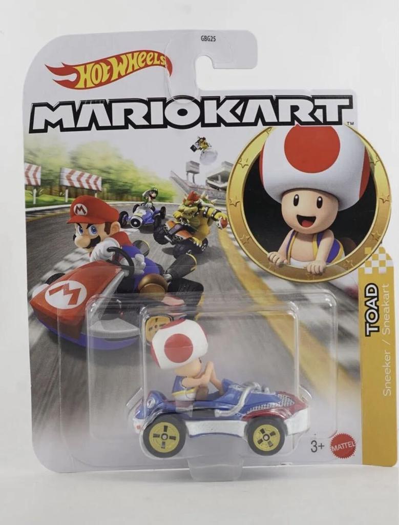Hot Wheels Mario Kart Toad fee 230 yen for up to 20 Miniature car bundle Tomica (Shipping cars)
