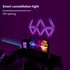 Светодиодный умный настенный светильник Bluetooth USB RGB Lights Bars Music Sync DIY Splicing Constellation Night Lamp