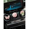 Fancy Tulip Butterfly Flower Car Aromatherapy Fragrant Stone Car Vent Decoration Car Interior Decoration Ornament