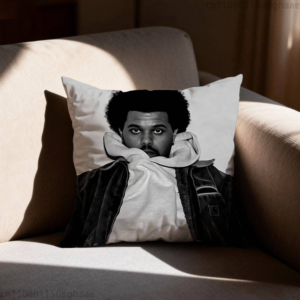The Weeknd XO Наволочка Антипылевой клещ Наволочка Невидимая молния Шелковистый короткий плюш Чехол для диванной подушки