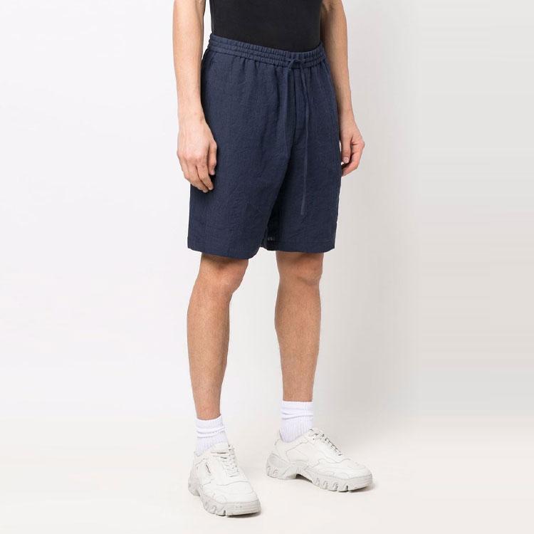EMPORIO ARMANI Drawstring Linen Shorts I1P940-I1448-920