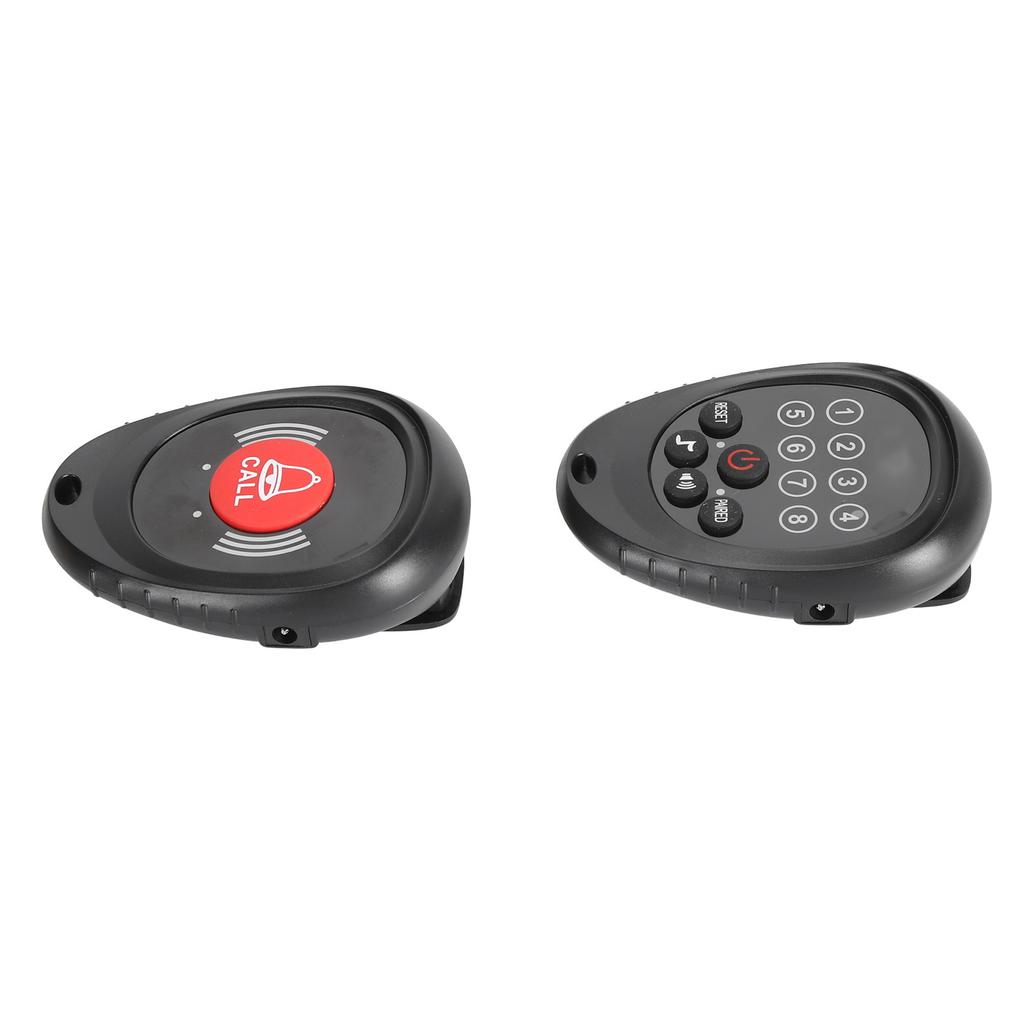 Wireless Caregiver Pager Call Button Professional Re able 3280.8ft Range Nurse Call System for Elderly Patient Monitoring SOS Alarm System