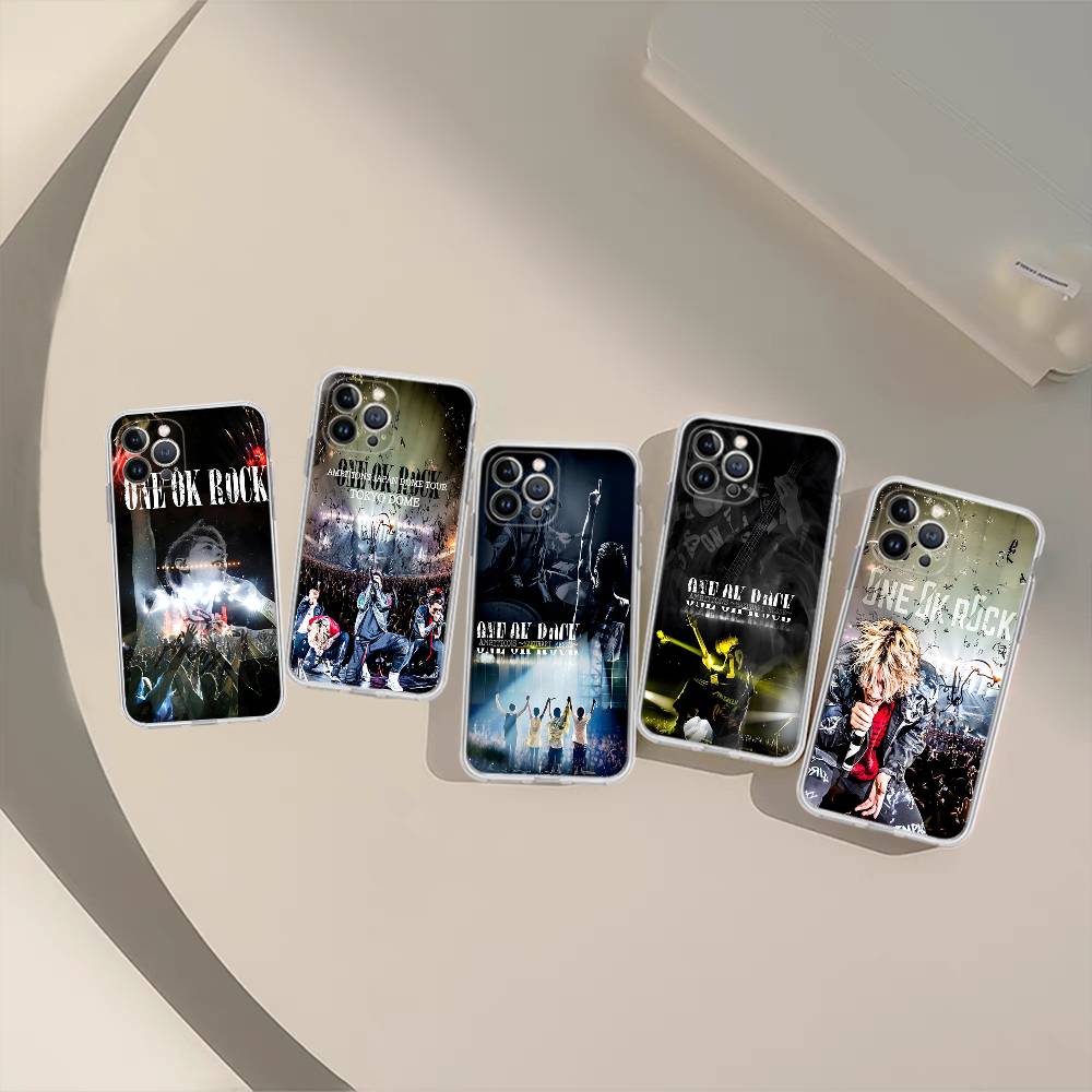 Прозрачный чехол для телефона группы ONE OK ROCK для iPhone 17 Air 16 Pro Max 15 14 13 12 11Plus Ударопрочный чехол