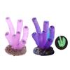 Aquariums Glowing Resin Coral Decoration Fishtanks AquaticUnderwater Ornament Landscaping Safety Decor for Fish Shirmps
