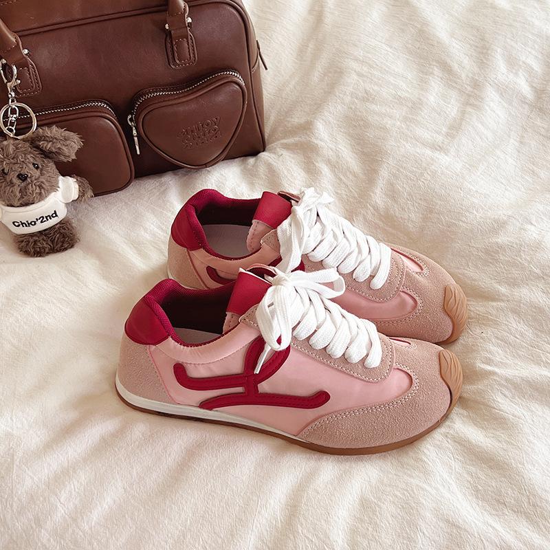 Dexun обувь женская весна 2025 новая толстоподошвенная увеличивающая рост повседневная спортивная обувь легкие кроссовки Форреста Гампа туфли лодочки кроссовки для бега