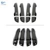 Carbon Fiber Texture / Glossy Black Car styling Exterior Door Handle Cover For Honda Civic 10th 2016 2017 2018   LHD