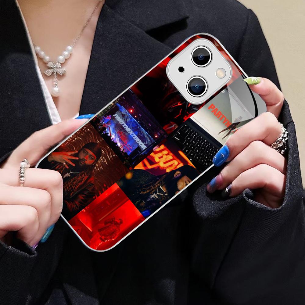 P-Partynextdoor Rapper Phone Case For IPhone 14 13 12 Mini 11 Pro XS Max X XR 14 Plus Tempered Glass Cover