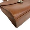 Burberrys 2-way Vintage V leather Shoulder Bag Brown leather Used