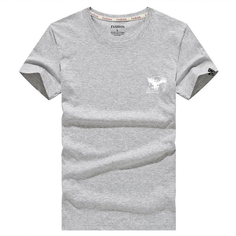 Мужская хлопковая футболка. Размеры S-5XL