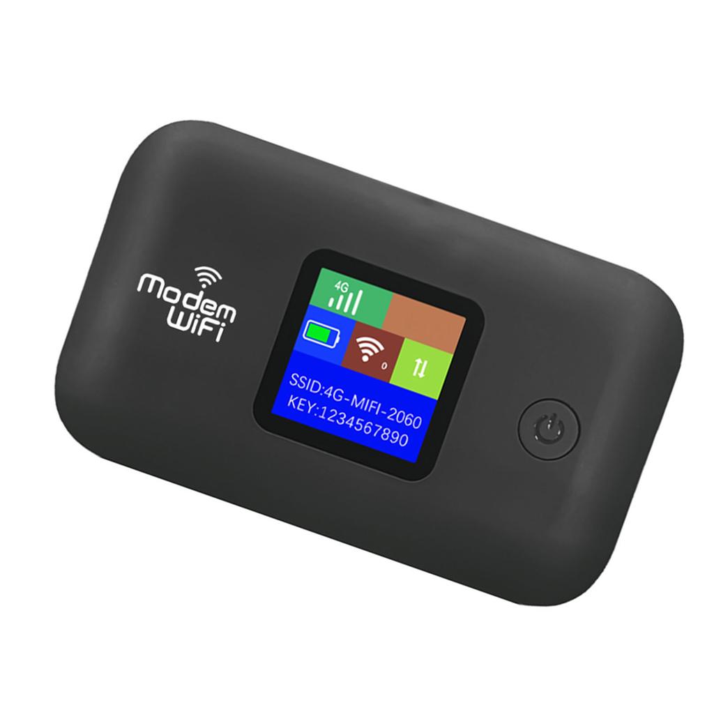 4G LTE Mobile Hotspot for Travel 4G Router with SIM Card Slot 300Mbps Up to 10 Devices for Europe Africa Southeast Asia