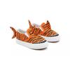 Vans Детские кроссовки без шнуровки V для малышей Tiger Shark Orange Orange-Tiger True-White VN0A7Q4Z8CF