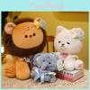Dog Lion Elephant Plush Animal Toy With Durable Filling For Kids Gift Room Decor