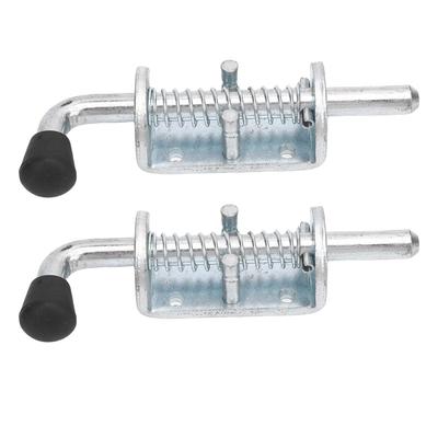 2 шт. 6-дюймовый подпружиненный стопорный штифт, сверхмощный стопорный штифт, дверной замок для задней двери, прицепа, вагона, гаража