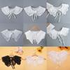 DIY Fake Collar Cotton Lapel Half Shirt Shawl Wrap Decoration Adjust Clothes  Women Girls