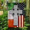 Irish Celtic Knot Cross Ag Garden Ag ZZJ WWL IIC