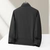 Mens Lightweight Down Jacket With Stand Collar Workwear Style 90% White Goose Winter Warm Business Casual Coat
