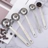 5-30ml Stainless Steel Measuring Spoon Powder Pressing Spoon Coffee Spoon with Scale Household Seasoning Spoon Measuring Spoon